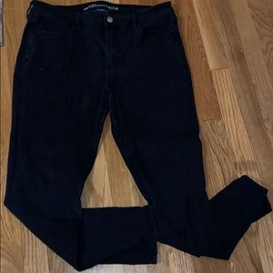 Black denim skinny jean